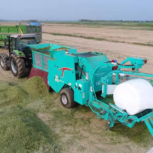 1000公斤大型青儲(chǔ)打捆機(jī) 噸包進(jìn)口青儲(chǔ)打捆包膜機(jī)