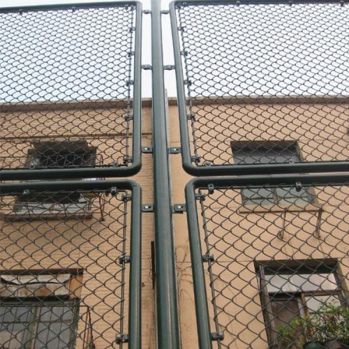 勾花護欄網 球場圍網浸塑處理