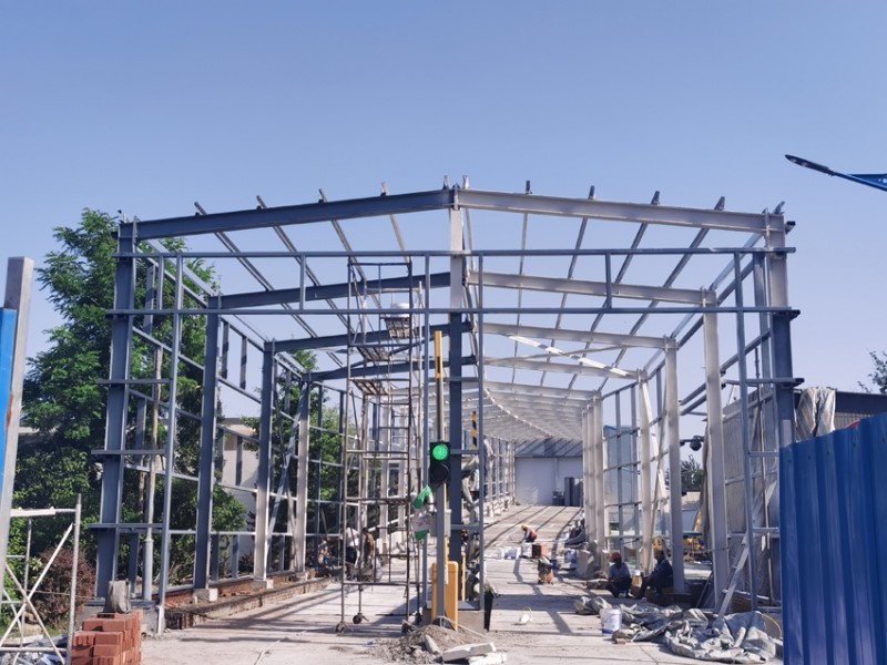 魏善莊垃圾站鋼結(jié)構(gòu)項目 (3)