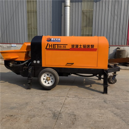 混凝土輸送泵 液壓砂漿輸送泵 二次構(gòu)造柱細(xì)石澆筑泵