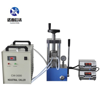 手動(dòng)熱壓壓片機(jī)PCH-600C型300℃雙平板熱壓機(jī)