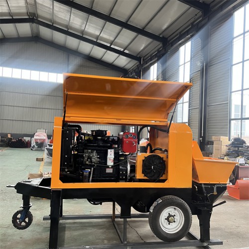 混凝土地泵 二次構造柱輸送泵