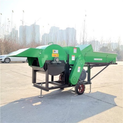 全自動(dòng)大型鍘草機(jī) 自動(dòng)進(jìn)料秸稈粉碎揉絲機(jī) 新型多用秸稈切碎機(jī)