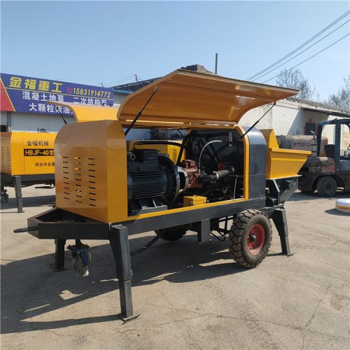 50型混凝土泵 輸送混泥土泵 邢砼50細石泵高層