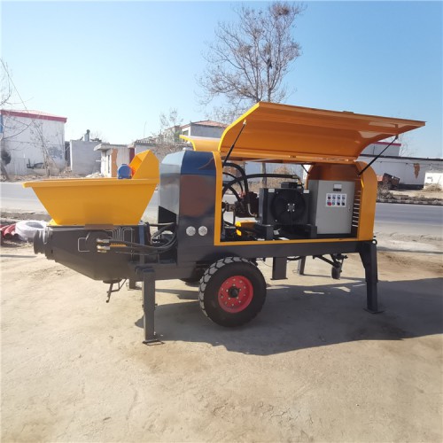 大骨料混凝土輸送泵 50型輸送混凝土地泵車 50細石泵