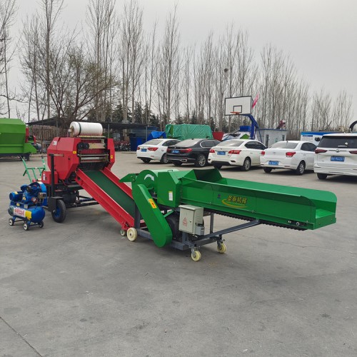 全自動(dòng)青貯打捆包膜機(jī)