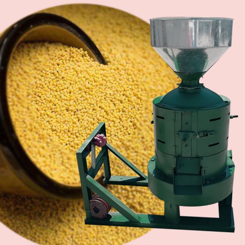 高粱谷子碾米機(jī) 立式砂輪脫皮機(jī) 玉米去皮機(jī)