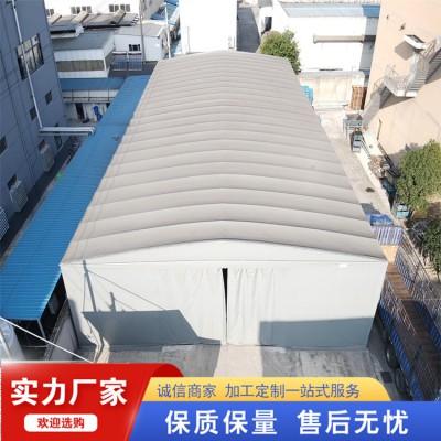 倉儲(chǔ)雨棚 工廠倉庫雨棚 廠房間活動(dòng)雨篷 活動(dòng)棚伸縮蓬