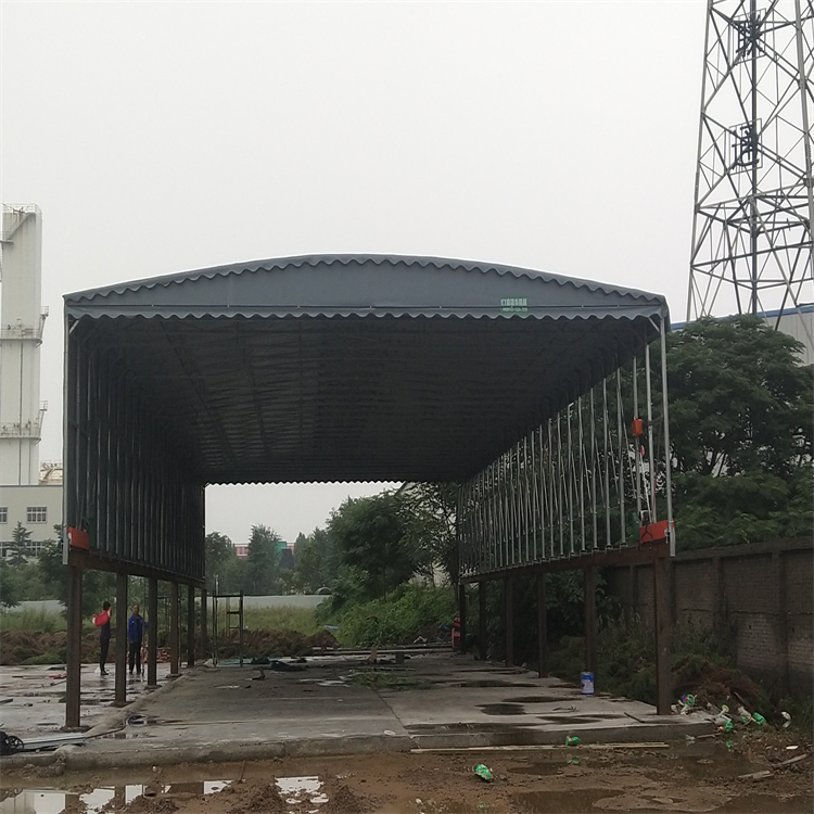 鋼立柱電動(dòng)棚