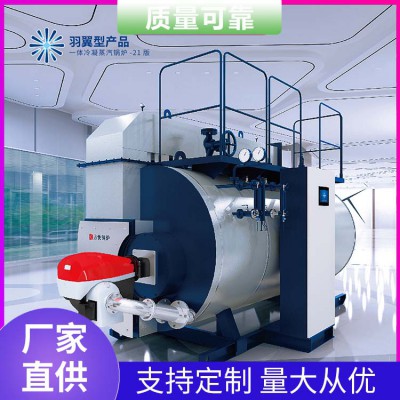 業(yè)臥式低氮冷凝蒸汽鍋爐 機(jī)電一體化控制 升溫快