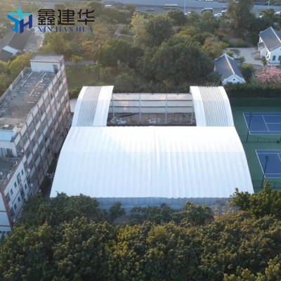 工廠電動(dòng)推拉棚倉(cāng)庫(kù)活動(dòng)篷移篷戶外籃球場(chǎng)收縮折疊遮陽(yáng)篷