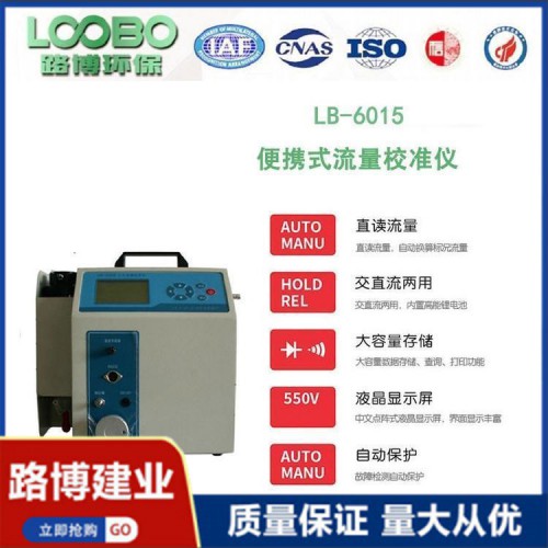 軟件參數(shù)標定 直讀流量 綜合流量校準儀  LB-6015