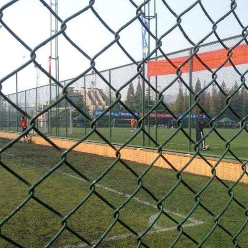 環華壓扁鐵式足球場圍網 體育場網圍欄