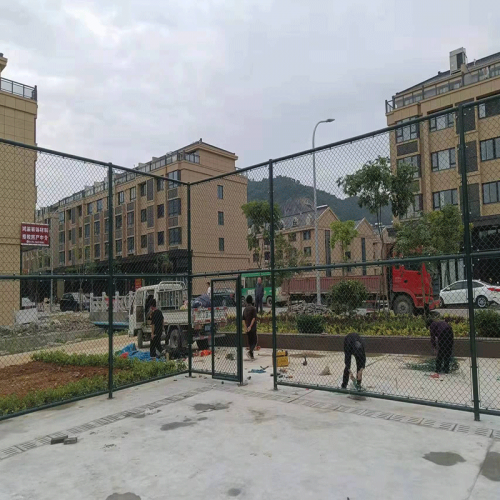 環華壓扁鐵式球場圍網 2米高體育場護欄網