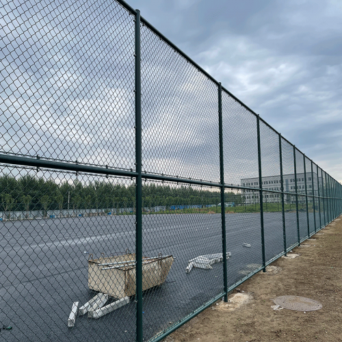 體育場包塑勾花網 網球場圍網