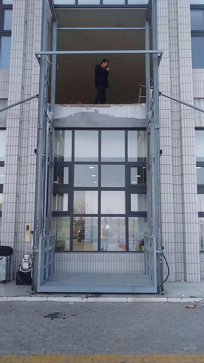 導軌式升降機液壓升降貨梯6 (2)