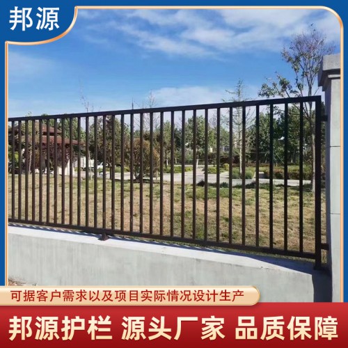 鋅鋼圍墻護欄 小區圍墻柵欄 鍍鋅管欄桿 附近護欄廠