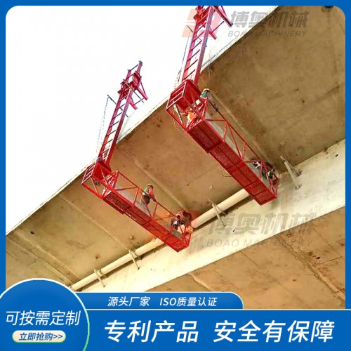 高架橋排水管安裝設(shè)備 橋梁排水管安裝施工平臺(tái)