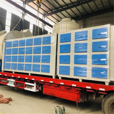 活性炭吸附箱 樂迪生產(chǎn)不銹鋼活性炭吸附箱 二級(jí)活性炭吸附箱