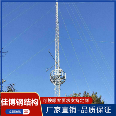 測風塔 鋼管測風塔 風電可研測風塔