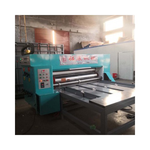 單色鏈條式開槽印刷機(jī) 水果紙箱印刷機(jī) 半自動(dòng)蔬菜紙箱印刷機(jī)