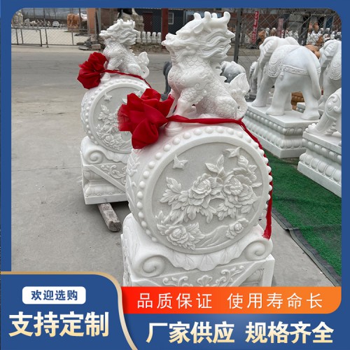 石雕門(mén)墩 抱鼓石