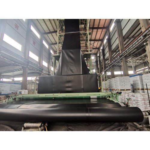 出口印尼10米寬0.50mm厚高位池海水養(yǎng)蝦HDPE防滲膜