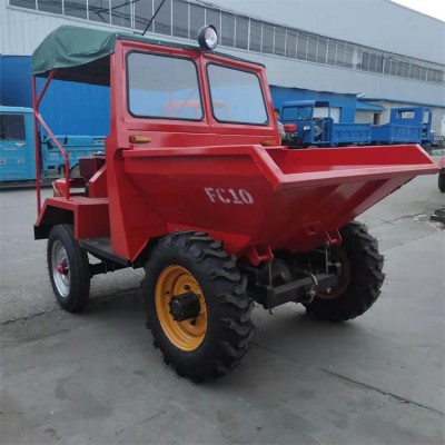 柴油翻斗車 工程蹦蹦車 FC-18小四輪運輸車運轉靈活