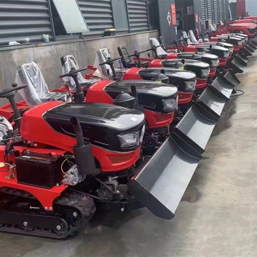 乘坐式履帶旋耕機 果園多功能施肥耕地機 農用拖拉機