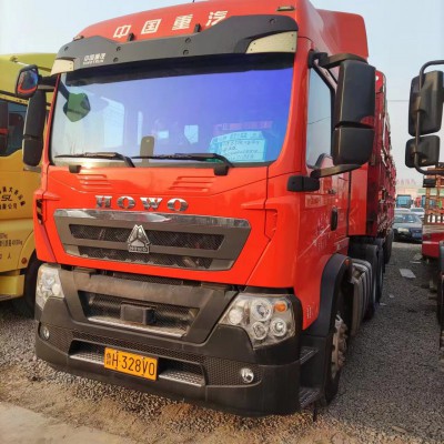 21年二手牽引車重汽豪沃TX 國五雙驅(qū) 豪沃牽引車