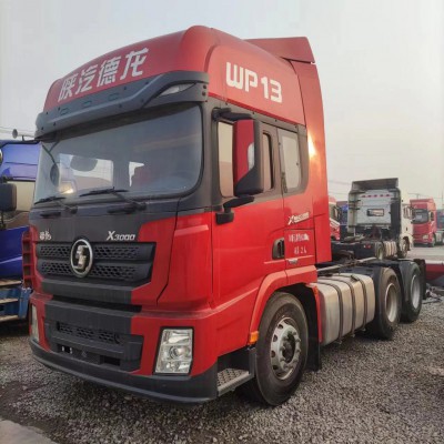 19年7月 二手牽引車陜汽德龍X3000 國五雙驅(qū)輕體