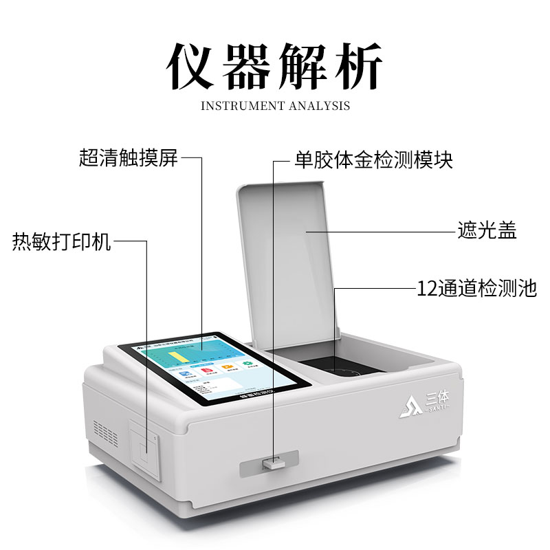 蜂蜜單金標(biāo)儀器解析