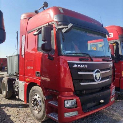 出手一臺國五雙驅(qū)輕體歐i曼GTL牽引車頭 20年3月跑車