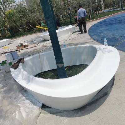 玻璃鋼樹(shù)池坐凳