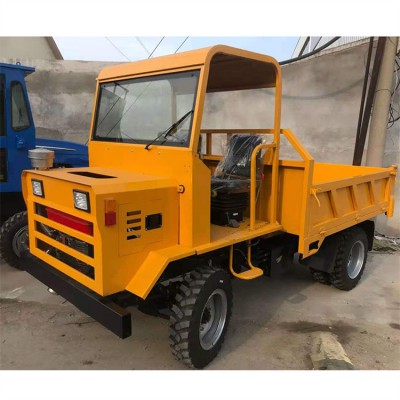 雙杠四缸自卸拖拉機 4噸小型四驅爬山王 耗油量低 發(fā)貨快