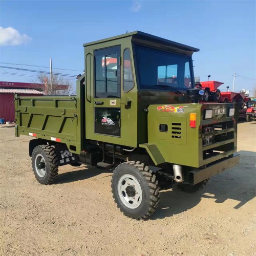 32馬力礦用單缸四驅(qū)四輪拖拉機(jī) 25馬力四輪車 料斗可旋轉(zhuǎn)