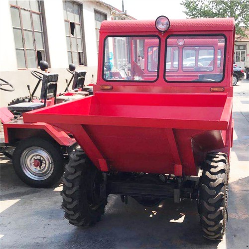 工程運輸車兩驅自卸柴油四輪車 建筑電啟動礦用翻斗車批發