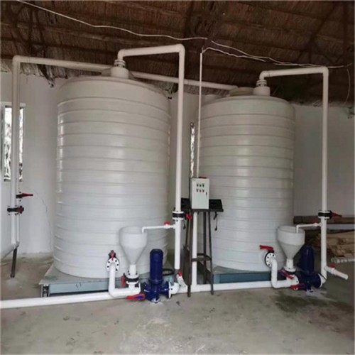10噸母液儲罐10立方外加劑復配設備 循環(huán)攪拌設備