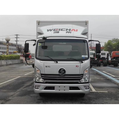 陜汽藍(lán)牌四米二冷藏車(chē)