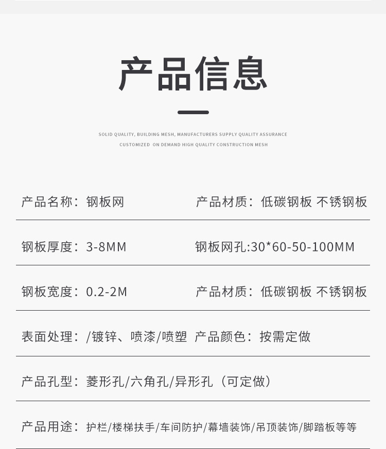 鋼板網詳情頁2