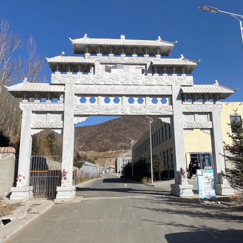 生產(chǎn)石雕門樓