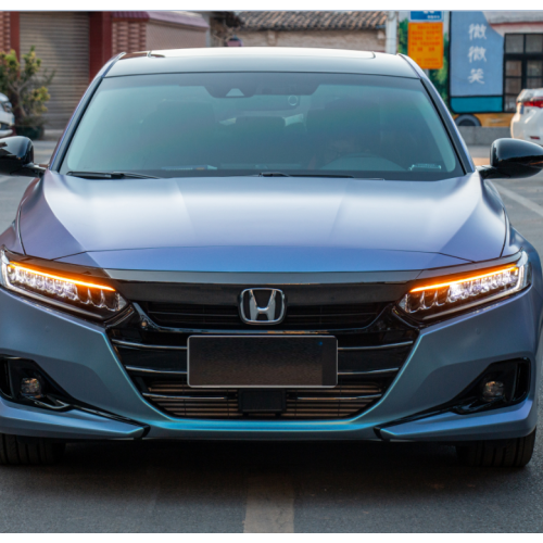 改色膜本田雅閣 亞面鉆石灰魅藍