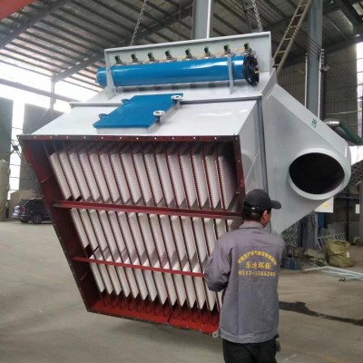 燒結板除塵器處理含有水蒸氣潮濕粉塵防爆燒結板除塵器樂迪環保