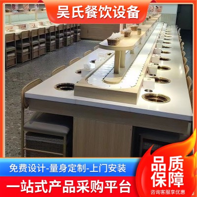 旋轉(zhuǎn)小火鍋設(shè)備 旋轉(zhuǎn)小火鍋設(shè)備多少錢(qián)一套