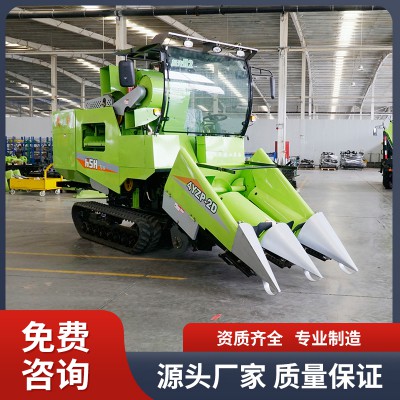 4YZP-2D履帶兩行玉米收獲機