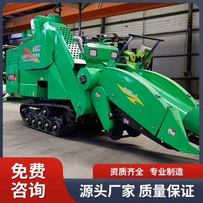YZL-1單行履帶自走式玉米收割機