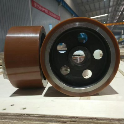 堆垛機包膠輪 水平行走輪 聚氨酯驅動輪 高承載高耐磨